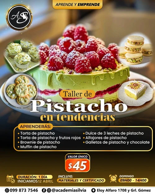 Taller de Pistacho en Tendencias