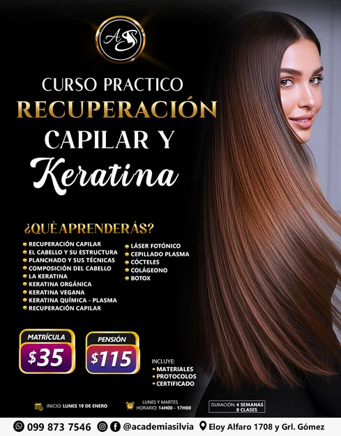 Recuperación Capilar y Keratina