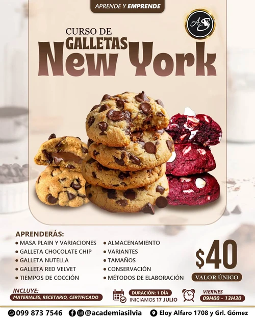 Galletas New York