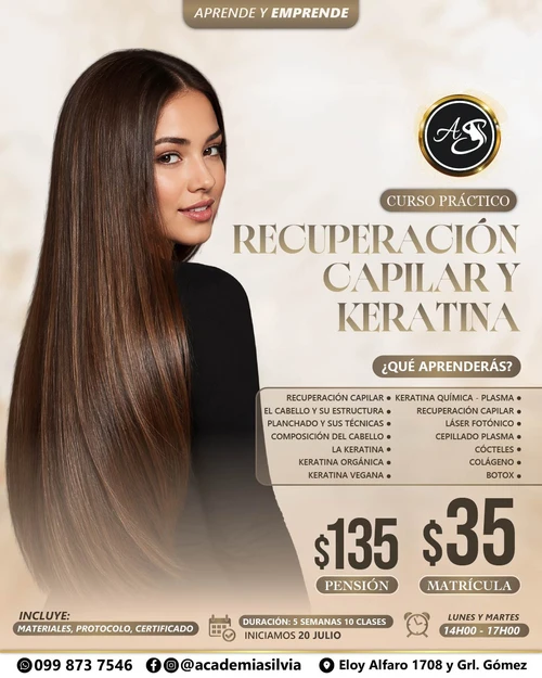 Recuperación Capilar y Keratina